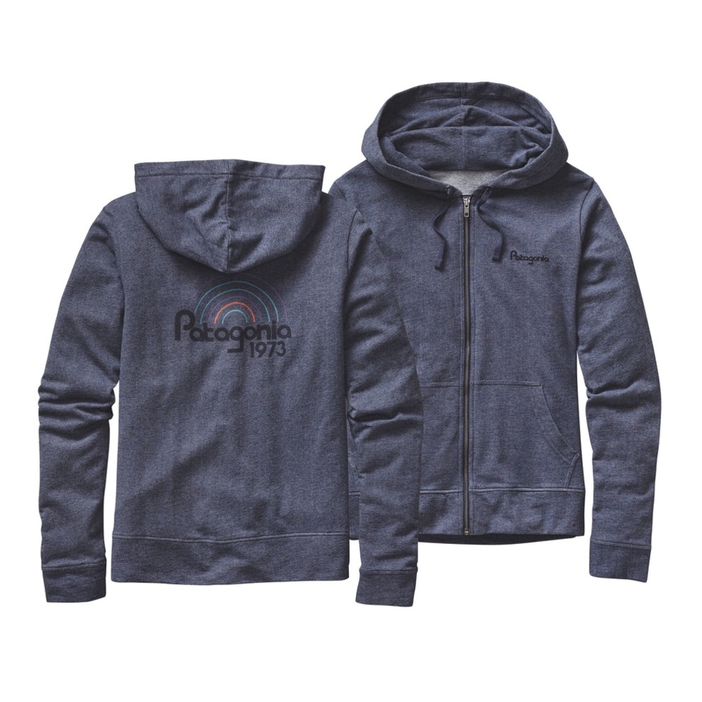 Women’s Patagonia Grooves Lightweight Full-Zip Hooded Sweatshirt sz Medium